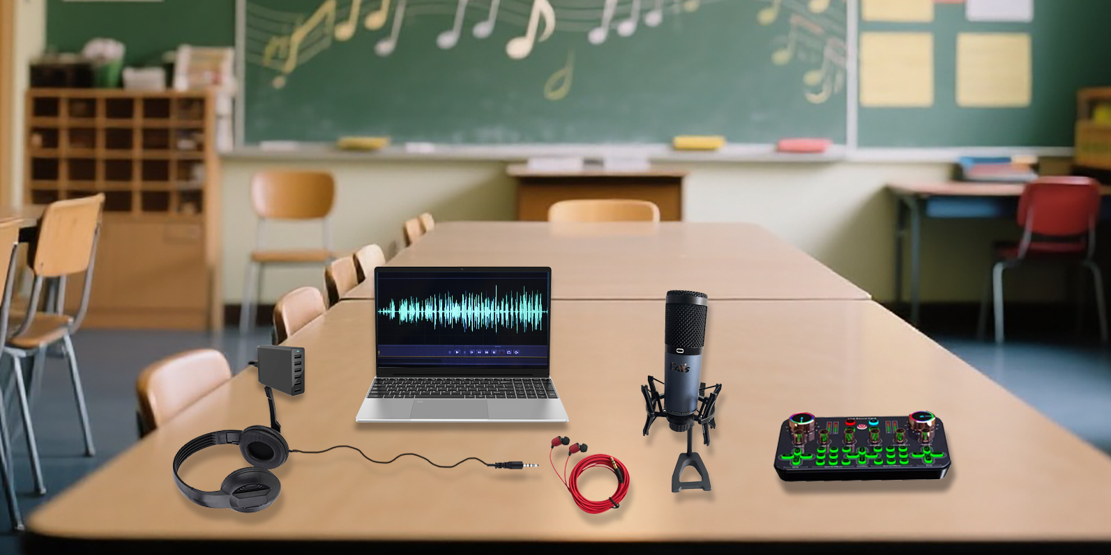 Podcast Audio Learning Kit