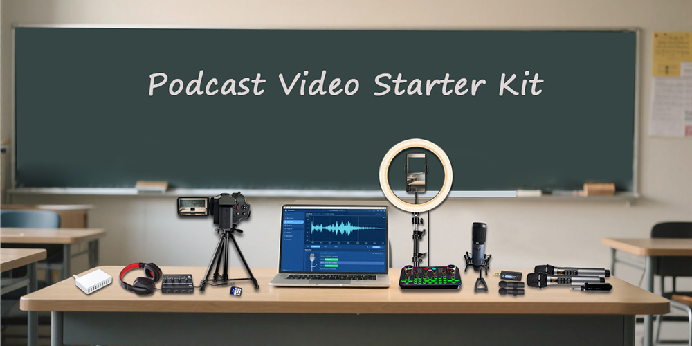 Podcast Video Learning Kit